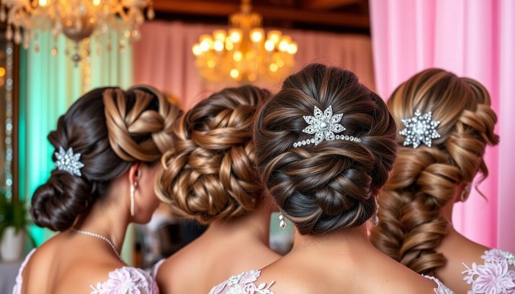 Glamorous Prom Updos